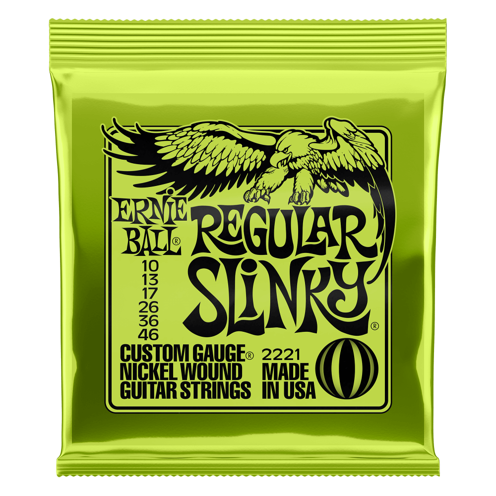 Ernie Ball Regular Slinky Nickel Wound Electric Guitar Strings